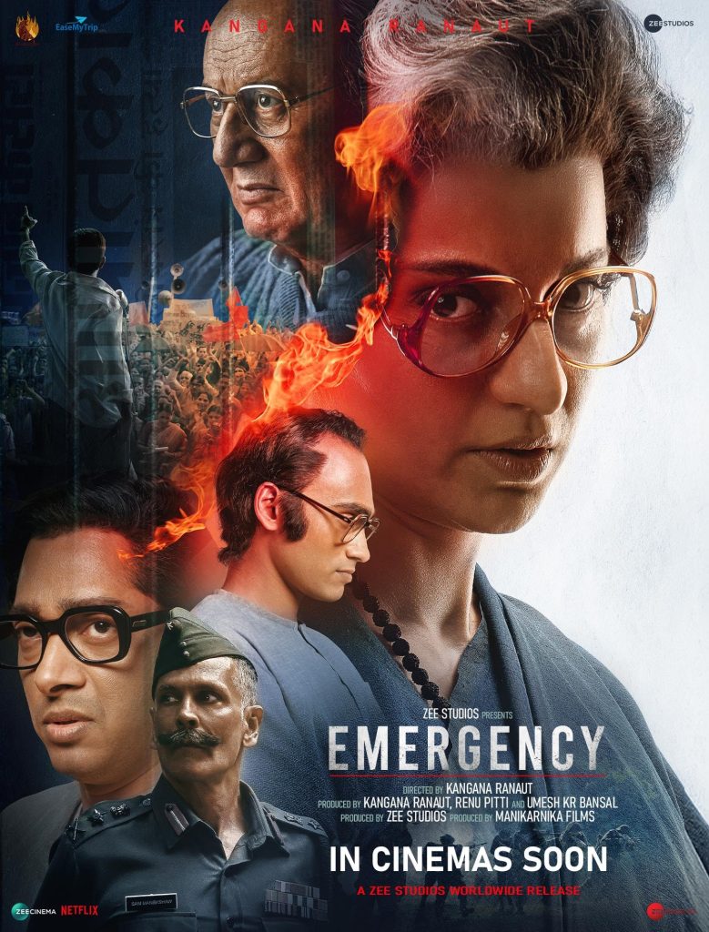 Emergency 2025 movie cover